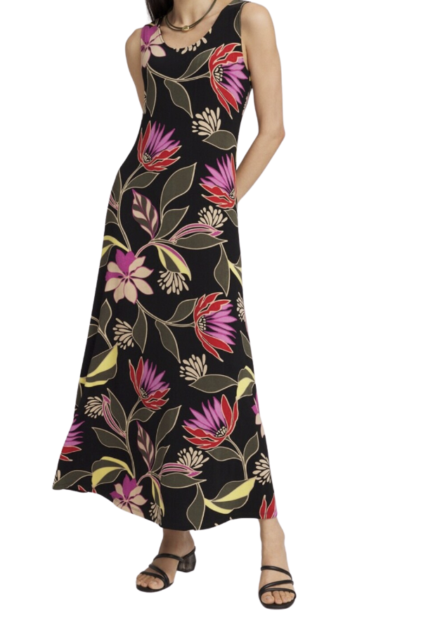 Travelers Floral Tank Dress